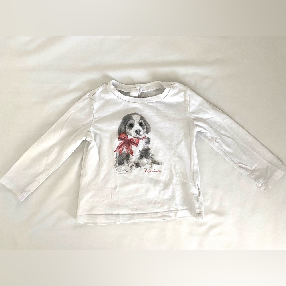 Polo Ralph Lauren Holiday long sleeved shirt 18 months